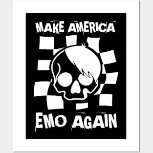 emo again Posters and Art